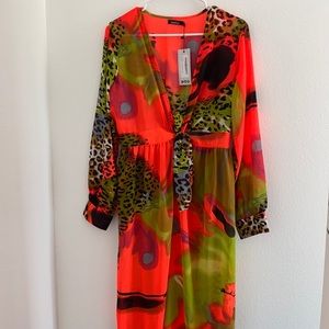 Beach cover up maxi dress